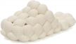 ultra-cushioned lychee massage cloud slippers - bronax bubble slides for women & men logo