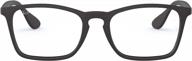 ray ban rx7045 eyeglasses rubber black logo