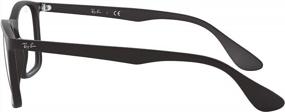 img 1 attached to Ray Ban RX7045 Eyeglasses Rubber Black