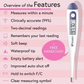 img 2 attached to Track Your Ovulation Naturally With IProven'S High Precision Digital Basal Body Thermometer