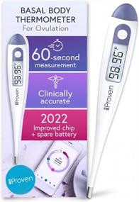img 4 attached to Track Your Ovulation Naturally With IProven'S High Precision Digital Basal Body Thermometer