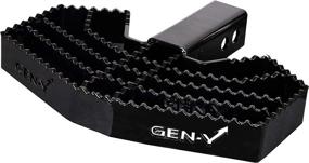 img 2 attached to 🚗 Enhance Your Vehicle's Functionality with the GENY 030 2" Hitch Step – Say Goodbye to Rattling and Wobbling!