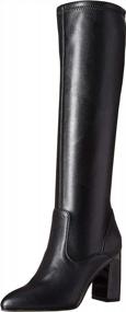img 4 attached to Katherine Knee High Boot For Women By Franco Sarto: Elevate Your Style