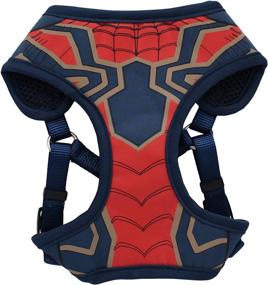 img 4 attached to 🕷️ Marvel Comics Spiderman Dog Harness: Small Size - Perfect Avengers Infinity War Accessory for Small Dogs (FF9861)