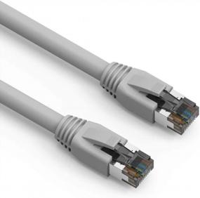 img 4 attached to Experience Lightning-Fast Speeds With Cat 8 Ethernet Cable – Perfect For Gaming, Streaming And High-Speed Internet