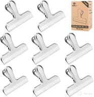 pack of 8 bag clips logo