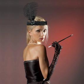 img 2 attached to 1920'S Flapper Costume Accessories Set - Roaring 20'S Accessory Pack For Women