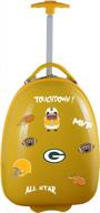 travel in style with the nfl kids lil' adventurer luggage pod logo