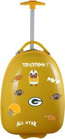 img 4 attached to Travel In Style With The NFL Kids Lil' Adventurer Luggage Pod