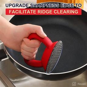 img 1 attached to Scrubber Cleaner Stainless Skillet Bakeware