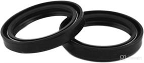 img 2 attached to 🛠️ AHL Front Fork Shock Oil Seal and Dust Seal Set for Honda VT600CD Shadow VLX Deluxe 1993-2003 CB700SC Nighthawk S 1984-1986 - 39mm x 51mm x 8/11mm