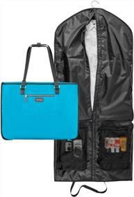 img 4 attached to Travel In Style With The Biaggi Hangeroo Two-In-One Garment Bag + Tote