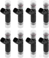 🔧 8pcs fuel injectors for ford f-150, e-150, explorer & mercury mountaineer 4.6l - mostplus compatible with 4l3e-b4c, 04861238ab & fj867 logo