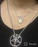 img 1 attached to 🔱 Inverted Pentagram Stainless Steel Necklace: Stylish Boys' Jewelry Accessories review by Michael Barrett