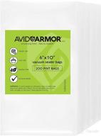 🛍️ 200 pint vacuum sealer bags by avid armor - bpa free, heavy duty, sous vide safe логотип