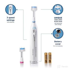 img 3 attached to 🦷 Enhanced Triple Bristle Portable Toothbrush: Optimal Bristles for Maximum Efficiency