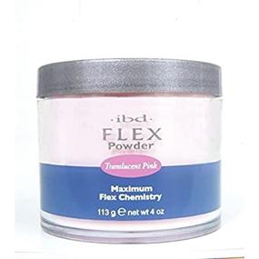 img 4 attached to Get Flawless Pink Nails With IBD Flex 71826 Translucent Powder - 4 Ounce