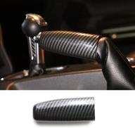 carbon fiber handbrake cover accessories for ford mustang 2015-2022 - meeaotumo logo