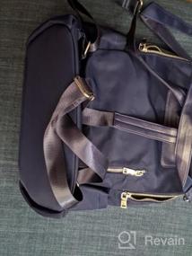 img 7 attached to Стильная женская сумка-рюкзак UTO из мытой полиуретановой кожи: идеальная сумка через плечо для женщин