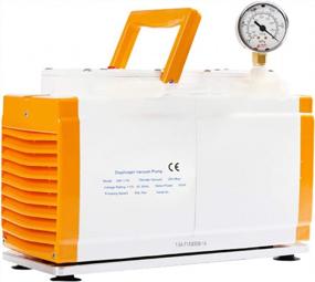 img 2 attached to Efficient Diaphragm Vacuum Pump: MXBAOHENG Dual Head GM-1.0A Antiseptic Pump With Oil-Free And Corrosion Resistant Features