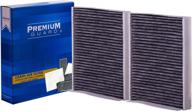 pg cabin air filter pc4329, compatible with bmw 535i (2010-2016), 535i xdrive (2011-2016), 528i (2010-2016), 550i xdrive (2010-2016), 528i xdrive (2012-2016), 750li (2009-2015), 750li xdrive (2010-2015), 650i (2012-2018), m5 (2013-2016), and 528i (2011) logo