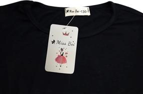 img 2 attached to Miss Bei Stitching Sleeveless Blue Long Girls' Clothing : Dresses