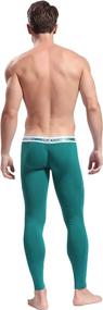 img 1 attached to ARCITON Leggings Johns Thermal Waist Men's Clothing best in Active