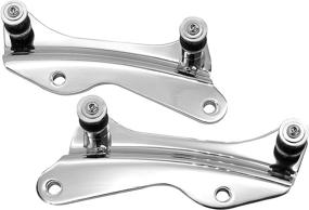 img 1 attached to 🔧 Chrome 4 Point Docking Hardware Kit for Harley Touring Street Glide Electra Glide Road Glide 2014-2022: Enhance Your Motorcycle's Functionality