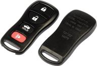 🔑 dorman 13616 keyless entry transmitter cover - compatible with nissan models, black логотип