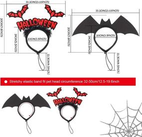 img 3 attached to RYPET Dog Bat Costume 2PCS