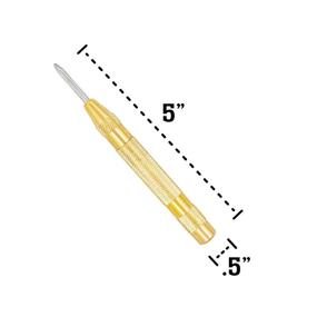 img 1 attached to 🔥 Enhanced Performance: LINE2Design Brass Window Punch Firefighter - A Trustworthy Tool for Emergency Situations