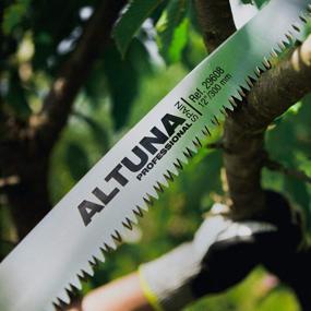 img 1 attached to Efficient Gardening Made Easy With Altuna 12-Inch Razor Tooth Pruning Hand Saw And Bonus Holster