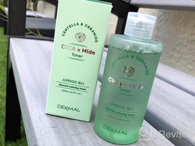 img 1 attached to Dermal Cicamide Face Serum: Hydrating, Calming Redness, And Trouble Relief For Sensitive Oily Skin With Ceramide And Centella Asiatica Extracts - 50Ml review by Gary Morris