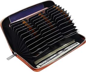 img 4 attached to Large Capacity Credit Card Wallet Women's Handbags & Wallets at Wallets