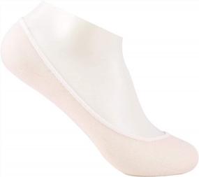 img 3 attached to 6 Pack Women'S Thin No Show Yoga Socks: EnerWear Casual Flat Boat Line