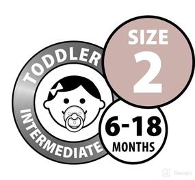 img 3 attached to 🍼 BIBS Supreme Baby Pacifiers: BPA-Free Silicone Soothers, 2-Piece Set (Petrol, 6-18 Months)