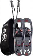 tubbs men's flex trk kit snowshoe logo