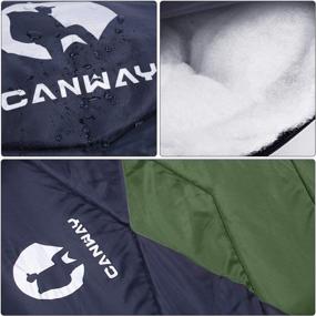 img 2 attached to CANWAY Lightweight Waterproof Sleeping Bag For 4 Seasons Camping & Traveling - Ideal For Adults & Kids