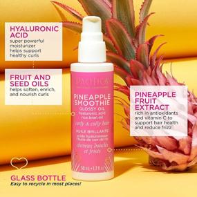 img 3 attached to Pacifica Beauty Pineapple Curls: The Solution To Frizz-Free And Defined Curls With Vegan + Cruelty Free Formula