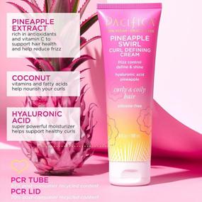 img 2 attached to Pacifica Beauty Pineapple Curls: The Solution To Frizz-Free And Defined Curls With Vegan + Cruelty Free Formula