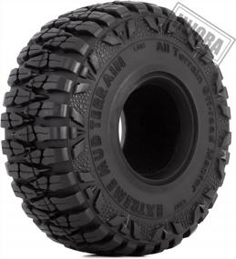 img 2 attached to INJORA 1.9 RC Crawler Tires 4PCS Rubber Mud Grappler Wheel Tires For 1:10 RC Car TRX4 Axial SCX10 II 90046 Redcat Gen8