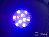 img 1 attached to Submersible LED Lights W/Remote - RGB Multicolor Waterproof Light For Aquarium, Pond, Pool Party Decoration review by David Lambert