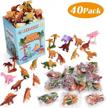 40-pack dinosaur toys for kids: perfect party favors, goodie bag stuffers & classroom prizes! logo