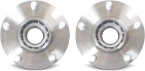 img 4 attached to 🔧 Tomegun 4 to 5 Lug Wheel Bearing Conversion Hub Front Pair for 95-99 S14 Nissan 240SX: Upgrade Your Wheel Performance!