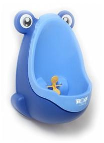 img 3 attached to 🐸 Blue Sight Frog Urinal for Kids by ROXY-KIDS
