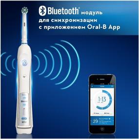 img 4 attached to Electric toothbrush Oral-B Pro 6000, white