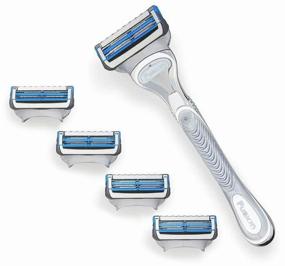 img 3 attached to 🪒 Revolutionary Gillette Skinguard: Silver Reusable Razor - Unparalleled Shaving Experience