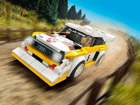 img 4 attached to LEGO Speed ​​Champions 76897 1985 Audi Sport quattro S1, 250 pieces