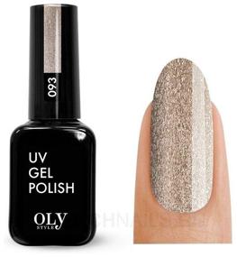 img 2 attached to Olystyle nail polish gel UV Gel Polish, 10 ml, 093 light pink glitter