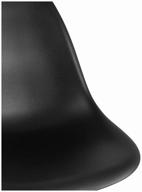 stool group style dsw chair set, metal, 4 pcs., color: black логотип